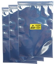Anti Static Bags, 50pcs Large Resealable ESD Bags 7.87x11.8in with Labels for... picture