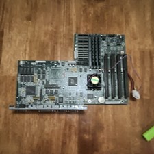 AST 202560-301X3 LPX Socket 3 Intel ISA Motherboard FPM DRAM 4-Slot PS/2 used picture