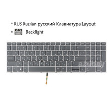 русская клавиатура For HP Zbook Fury 17 G7 / G8 M04679-251 M20128-251 Backlit picture