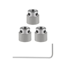 Aokin Stainless Steel Extruder Wheel Gear 36 Teeth Drive 3D 3 Pc picture