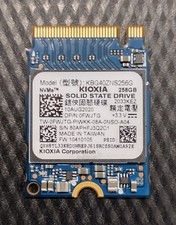 KIOXIA KBG40ZNS256G 256GB M.2 2230 NVMe Internal SSD Dell 0FWJTG- 62% Health picture