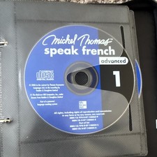 Michael Thomas speak French advanced CDs Set Of 5 In Case picture