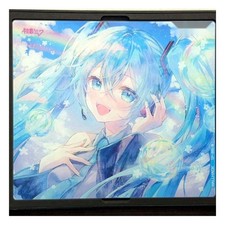 WALLHACK SP-004 Hatsune Miku Summer Miku Glass Mouse Pad Mishiro Case Japan USED picture
