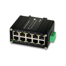 Industrial 8-Port 10/100/1000T 802.3at PoE+ Compact Ethernet Switch, 2 Ports ... picture