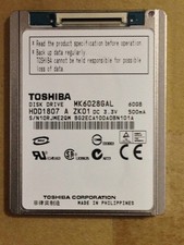 *New* Toshiba MK6028GAL 60 GB,Internal,4200 RPM,1.8