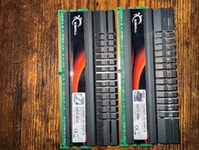 G.SKILL PI 4GB (2x2GB) DDR2-1066 PC2-8500 CL5 F2-8500CL5D-4GBPI-B Used O/C RAM picture