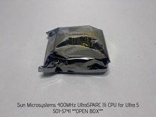 Sun Microsystems 400MHz UltraSPARC IIi CPU for Ultra 5, 501-5741 **OPEN BOX** picture