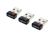 Pack of 3 Logitech Wireless Unifying USB Receiver Dongle for Keyboard & Mice picture