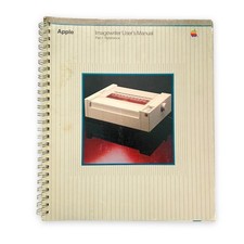 Apple Imagewriter User's Manual 1983 Vintage Printer Guide Part 1 picture
