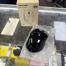 TeckNet Bluetooth Wireless Optical Mouse 1600 DPI 6-Button EWM01308 Black picture