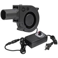 97mm x 33mm BBQ Fan 12V Blower with 110V/120V Variable Speed Controller Centr... picture