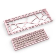kutethy KY60 Hollow Out Aluminum Keyboard Case,60% Mechanical Keyboard Shell ... picture