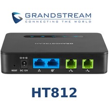 Grandstream HT812 2 FXS Port 2 SIP Profiles Analog Telephone Adapter ATA VoIP picture