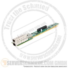 Supermicro Ultra Riser 2x 10GbE SFP+ Intel 82599ES 2x NVMe 1x 8x PCie 3.0 AOC-UR picture
