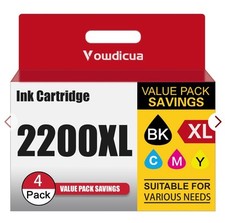PGI-2200XL Ink Cartridges 4-Pack Compatible 2200 Ink cartridges Replacement picture