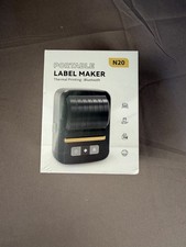 Label Maker Machine Portable Bluetooth Mini Thermal Printer + Label NEW picture