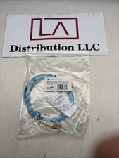 MONOPRICE 6386 Fiber Cord,Duplex,LC, LC,2m,Aqua 13U464 picture