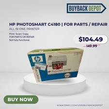 HP Photosmart C4180 All-in-One Inkjet Printer FOR PARTS or Repair Print Scan picture