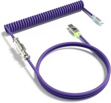 ATTACK SHARK C01Ultra Custom Aviator Cable for 8KHz Magnetic Keyboard,RGB Light picture
