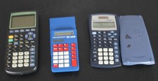 Lot of 3 Texas Instruments Calculators: TI-83 Plus, TI-30XIIs, TI-108- Preowned picture