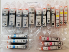 LOT OF 18 EZINK 220 & 221 INK CARTRIDGES FOR VARIOUS CANNON PRINTERS exp 08/2024 picture