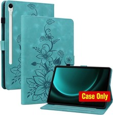 Premium Green PU Leather Case for Galaxy Tab S10 FE 10.9
