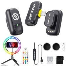 Hollyland LARK A1 Mini Duo Wireless Mic iOS + 10
