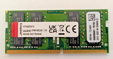 Kingston 16GB DDR4 2400 MHz PC4-19200 2Rx8 SODIMM Laptop Memory RAM KCP424SD8/16 picture