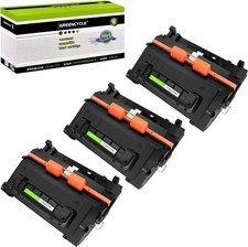 1-4PK CE390A Black Toner Compatible with HP 90A LaserJet M4555fskm M603xh M4555f picture