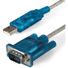 StarTech 3ft USB to RS232 DB9 Serial Adapter Cable - M/M picture