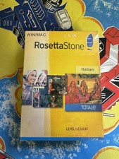 Rosetta Stone Italian Level 1-5  CD Set for Windows/ Mac. Brand New picture
