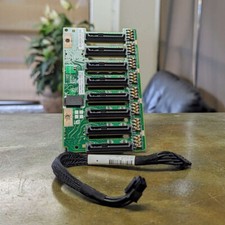 HP HPE DL380 Gen9 G9 8x SFF SAS/SATA backplane 777279-001 729820-001  & Cable picture