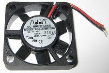Adda 40 mm x 10 mm Thin Fan with Bare Wire Ends - 12 V DC - 5.7 CFM - 7 Blades picture