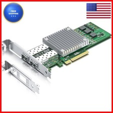 HFiber 10Gb SFP+ NIC Dual Port PCI Express X8 BCM57810S Windows/Linux/VMware picture