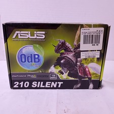 ASUS GeForce 210 SILENT 1GB 64-Bit DDR3 PCI-E HDMI DVI VGA Low Profile Video New picture