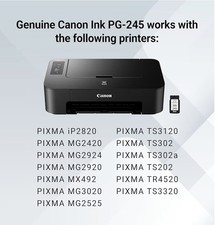 Canon Genuine Black Ink Cartridge, Compatible  picture