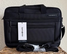 Samsonite Black Laptop Bag l Briefcase Style. P0120 picture
