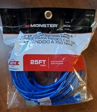 Monster 140271-00 Just Hook It Up CAT 5E Network Cable 25' Enhanced 350 MHZ picture