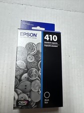 Genuine Epson 410 T410120 Black Ink Cartridge NEW OEM Exp 10/2022 picture