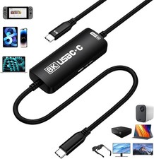 USB-C to AR Adapter, 8K@30Hz / 4K@144Hz / 1080P@240Hz, 3.93ft USB C T63-21 picture