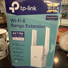 TP-LINK AX1750 Wi-Fi 6 Range Extender (RE1750X) - White picture