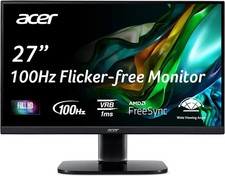 Acer KB272 EBI 27'' 1080p FHD IPS LCD Monitor - Black (UM.HK2AA.E02) picture