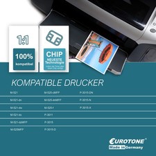 Eurotone 10-Pack Black Laser Toner Cartridge Compatible with HP CE255X picture