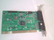 Crystal CX4235-XQ3 ISA Sound Card Sound Blaster/Adlib compatible DOS Win 98 PnP picture