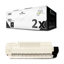 2x MWT PRO Cartridge BLACK for OKI Color ES 3032 DN DTN Black picture