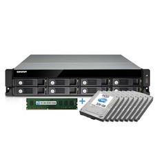 QNAP TS-871U-RP-I5 32 GB RAM + 8x320GB HDD NAS Rackmount 2U Gigabit Server picture