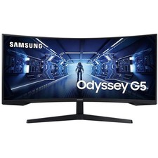 Samsung 34 inch Odyssey G5 G55T 1ms 165Hz 1000R Curved Gaming Monitor picture