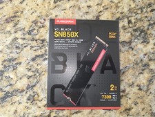 WD_BLACK 2TB SN850X NVMe Internal Gaming SSD Gen4 M.2 2280 - WDBB9G0020BNC - NIB picture