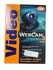 Creative Video Blaster WebCam 3 USB CT6840 Sealed Windows 98 Retro PC picture