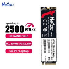 Netac 2TB 1TB 512GB 256GB M.2 NVMe Internal Solid State Drive PCIe3.0 SSD lot picture
